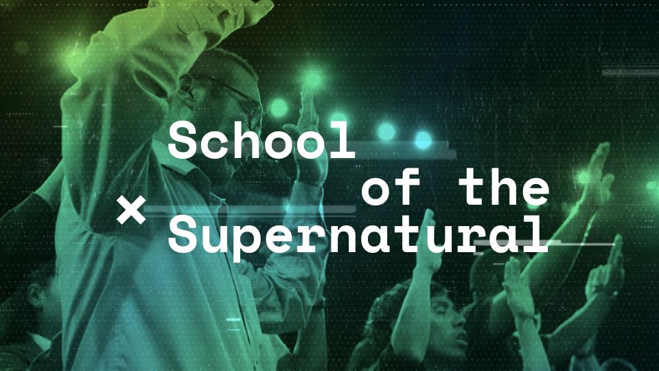 Visual for a school of supernatural chaired by Jean-Luc Trachsel from IAHM